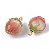 Handmade Flower Epoxy Resin Pendants KY-S163-103B-3