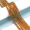 Electroplate Glass Beads Strands EGLA-A034-T10mm-L01-4