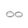 Tarnish Resistant 304 Stainless Steel Open Jump Rings STAS-E067-07-9mm-3
