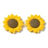 Opaque Resin Cabochons RESI-H146-02B-1