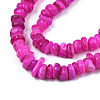 Natural Trochid Shell/Trochus Shell Beads Strands SHEL-S258-081-B07-3