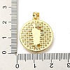 Brass with Cubic Zirconia Pendant FIND-Z023-09B-02-3