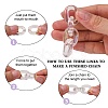 Transparent Acrylic Linking Rings PACR-R246-061B-7