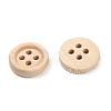 Natural Round 4 Hole Buttons X-NNA0VFH-1