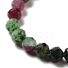 Natural Ruby in Zoisite Beads Strands G-I341-13A-4