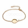 Ion Plating(IP) 304 Stainless Steel Bracelet Making STAS-L248-006G-B-1