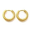 304 Stainless Steel Hoop Earrings for Women EJEW-M068-16A-G-4