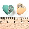 Opaque Resin European Beads RESI-M038-04-3