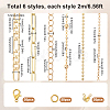 DIY Brass Bracelets & Necklaces Jewelry Making Kits DIY-SC0028-28-2