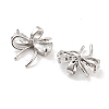 Brass Micro Pave Cubic Zirconia Pendants KK-P271-05P-C-2