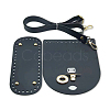 1 Bag Handmade PU Leather Crochet Shoulder Bag Accessories Kits DIY-CL0001-04A-5