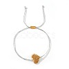 Adjustable Braided Polyester Cord Bracelets for Friendship and Couple VG5785-10-1