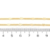 Brass Curb Chains Necklaces for Women NJEW-D302-07G-3