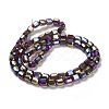 Electroplate Glass Beads X1-EGLA-D030-19E-2