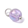 Transparent Acrylic Pendants PALLOY-JF04442-02-4