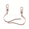 Ion Plating(IP) 304 Stainless Steel Earring Hooks STAS-G170-06RG-2