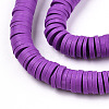 Handmade Polymer Clay Bead Strands CLAY-T002-6mm-54-4