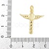 Easter Theme Brass Micro Pave Cubic Zirconia Pendants KK-Z123-04G-3