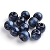 Natural Maple Wood Beads TB16mmY-10-LF-1