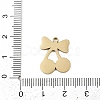 304 Stainless Steel Enamel Pendants STAS-I338-01G-02-3
