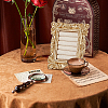 2Pcs 2 Styles TPR Covered with Velvet Necklace & Ring Display Photo Frames Sets ODIS-SP0001-13-5