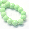 Baking Paint Glass Round Bead Strands DGLA-Q020-8mm-22-2