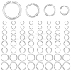 600Pcs 4 Styles 304 Stainless Steel Open Jump Rings STAS-BBC0010-03-1