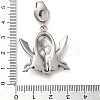 Halloween 304 Stainless Steel Enamel Pendants STAS-Q317-05F-AS-3