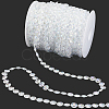 1Roll AB Color Butterfly ABS Plastic Beads Ribbons OCOR-SP0001-24-7