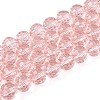 Transparent Glass Bead Strands GLAA-R095-12mm-26-1