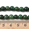 Natural West African Jade Round Beads Strands X-G-P075-03-6mm-6