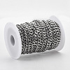 Tarnish Resistant 201 Stainless Steel Cuban Link Chains STAS-R100-23-3