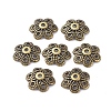 Tibetan Style Alloy Bead Caps X-MLF10883Y-NF-1