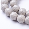 Natural Hokutolite Beads Strands G-D871-12mm-04-2