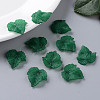 Autumn Theme Transparent Frosted Acrylic Pendants X-PAF002Y-29-7