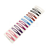 Spray Painted Iron Snap Hair Clip Findings PHAR-R089-02-2