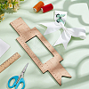 Beech Plywood Ruler TOOL-WH0159-88-5