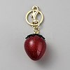 Resin & Light Gold Alloy Keychian KEYC-CJC0004-01A-1