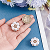 Alloy Rhinestone Cufflinks FIND-WH0111-881-3