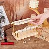 3-Tier Wood Detachable Ring Organizer Holder RDIS-WH0009-009-3