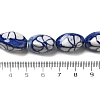 Blue and White Porcelain Beads PORC-C003-02-4