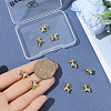 10Pcs Brass Charms KK-BBC0024-48-3
