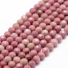 Natural Rhodonite Beads Strands X-G-D840-16-6mm-1