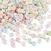 ABS Plastic Bead Caps KY-P021-02B-M-1