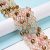 Tigerskin Glass Beads Strands G-I338-02-2