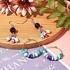 Handmade Polymer Clay Beads CLAY-R067-5.0mm-M1-4