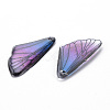 Transparent Resin Pendants RESI-Q216-001C-2