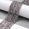 Transparent Electroplate Glass Beads Strands LS-GLAA-H021-01A-HP02-3