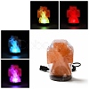 USB Natural Himalayan Rock Salt Lamp DJEW-P002-02D-1