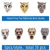 Alloy Beads PALLOY-PH0012-61-2